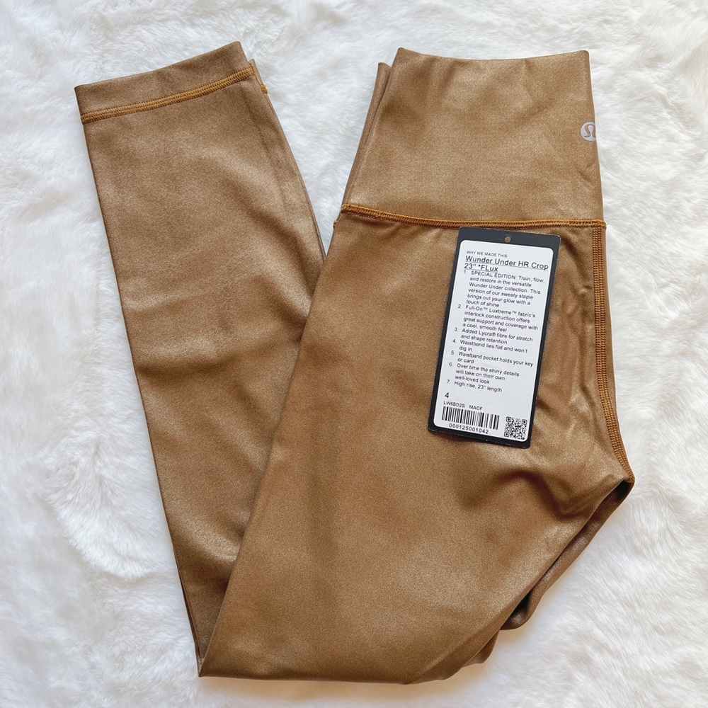 Lululemon Wunder Under HR Tight - Golden Shine - Special Edition